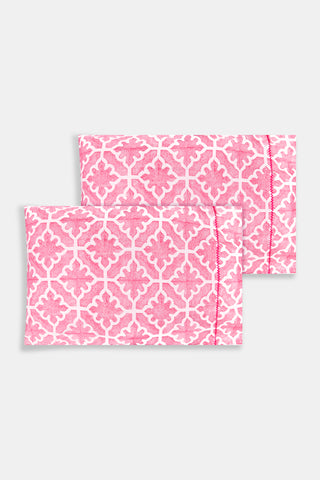 Roller Rabbit Red Monaco Pool Pillowcase Set