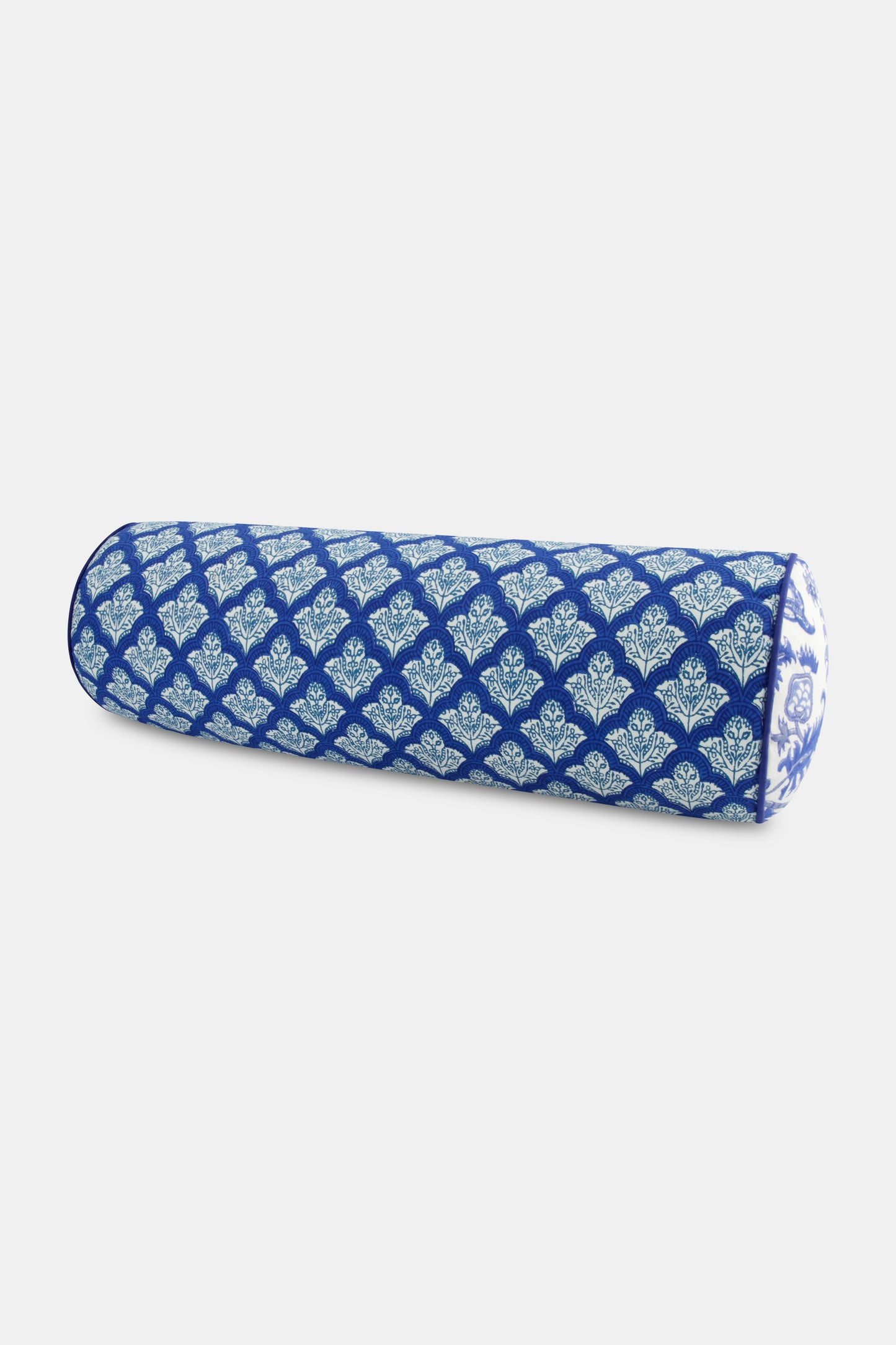Roller Rabbit Blue Jemina Bolster Pillow view 1