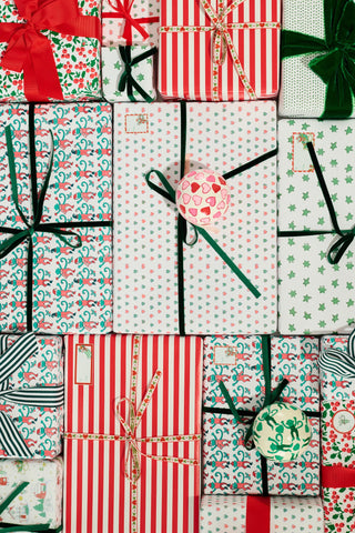 Snow Villages Gift Tag Stickers