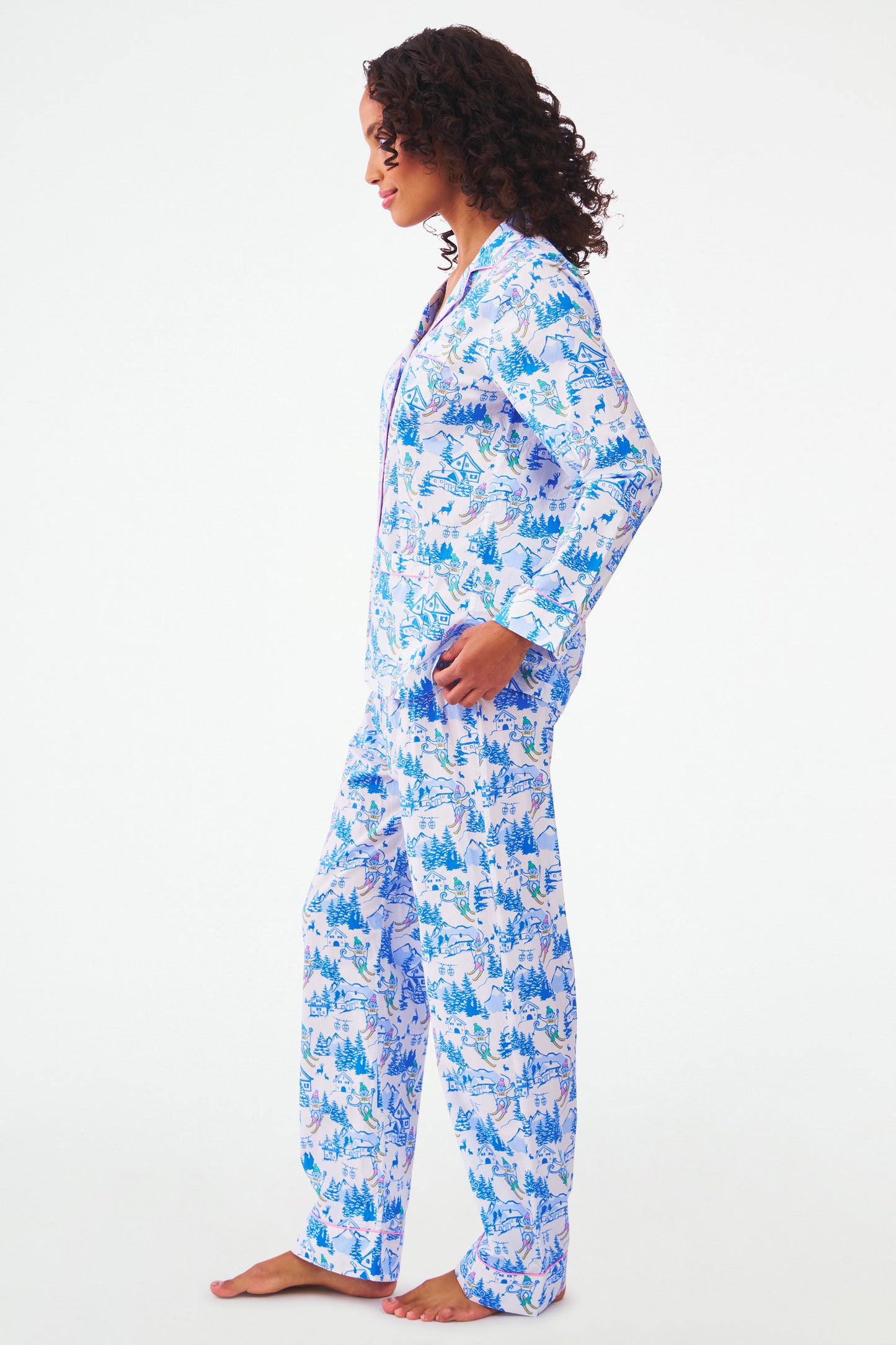 Roller Rabbit Ski Toile Loungewear view 5