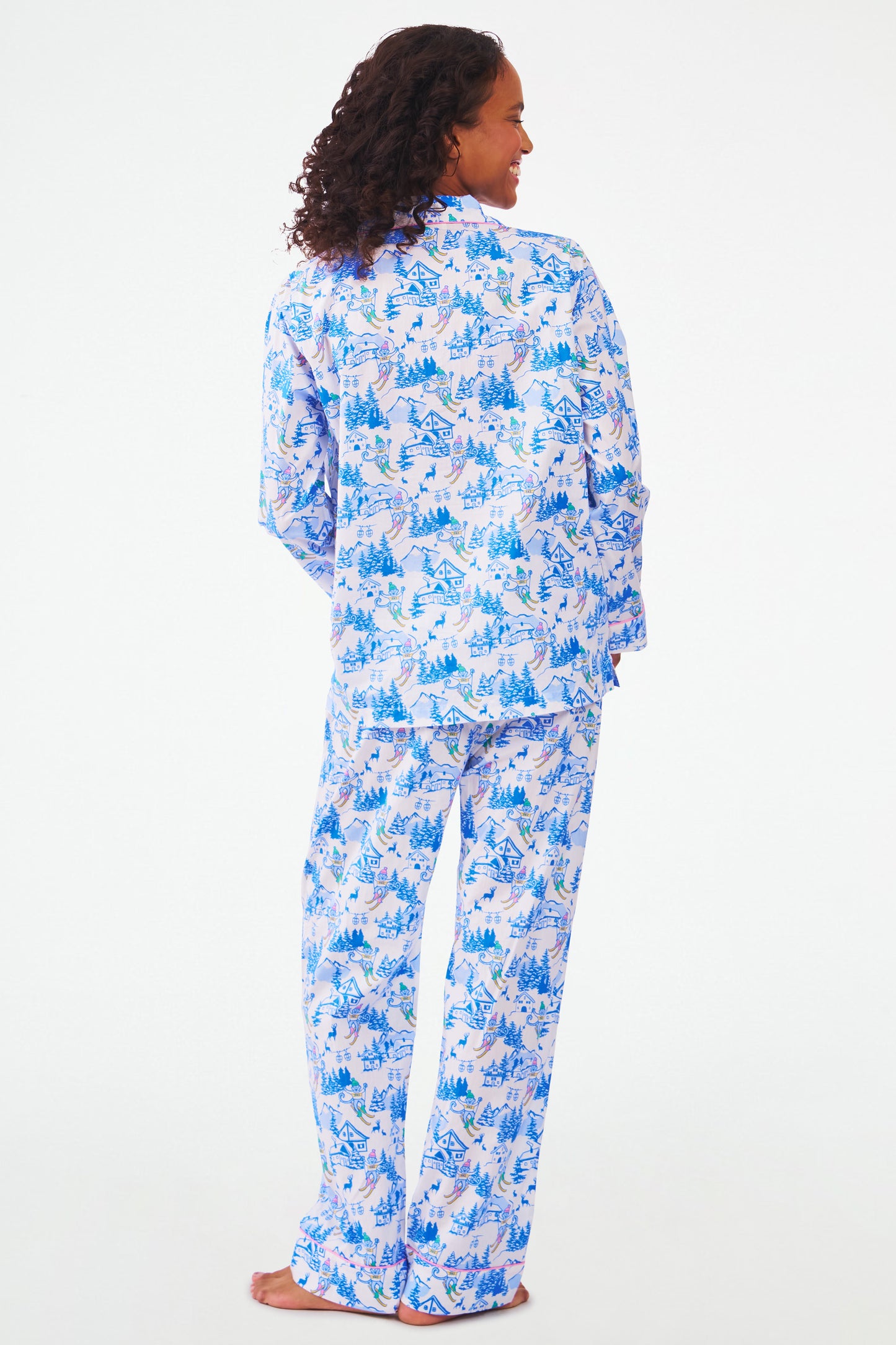 Roller Rabbit Ski Toile Loungewear view 6