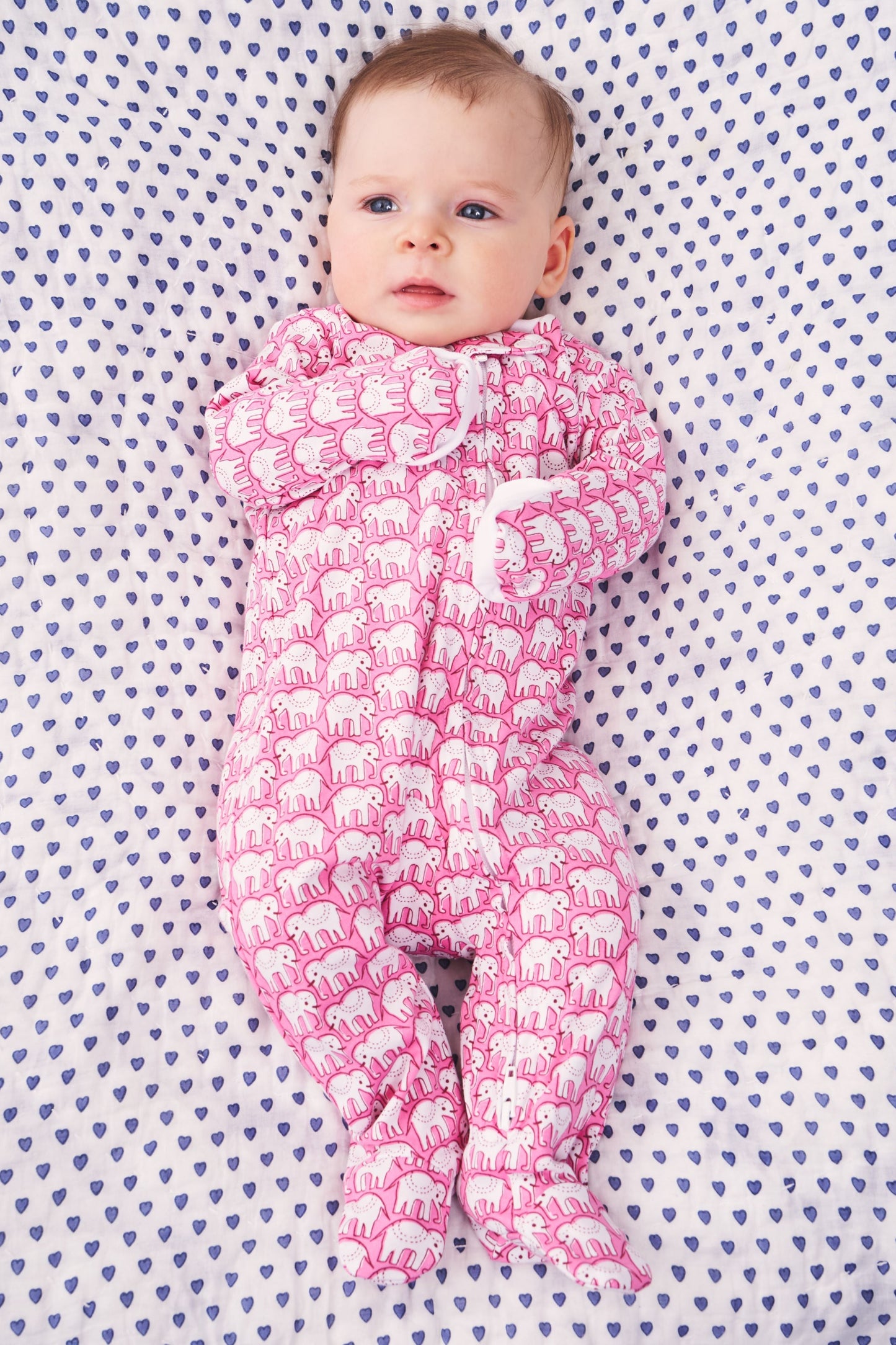 Infant Hathi Zipper Footie view 2