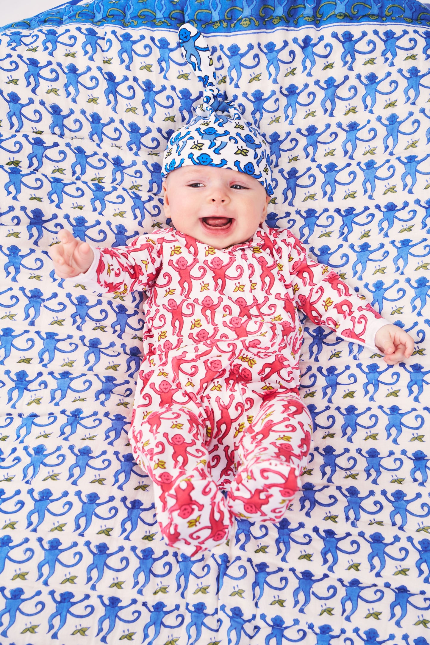 Monkey Baby Hat view 2