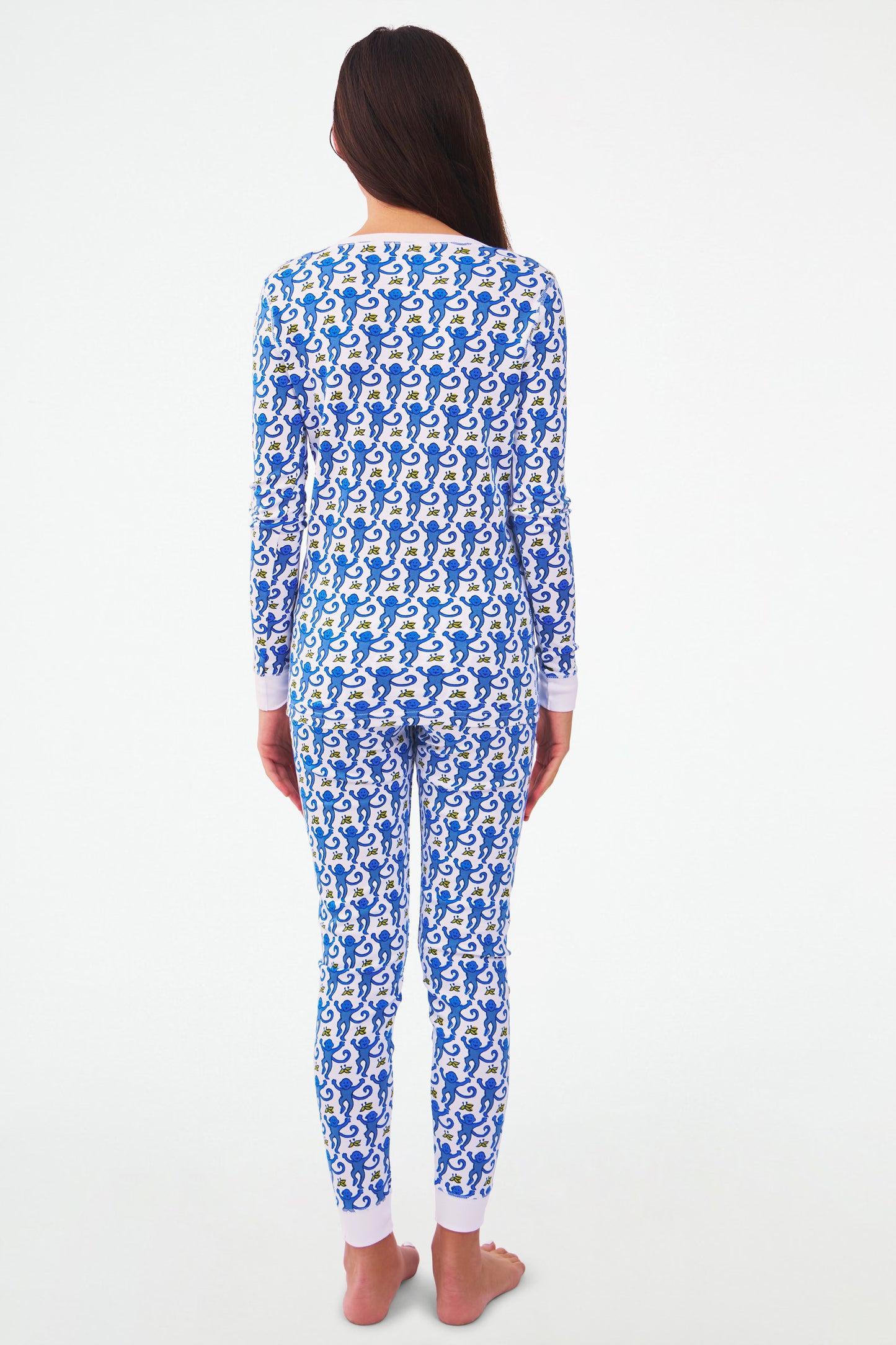 Kids Monkey Pajamas view 7