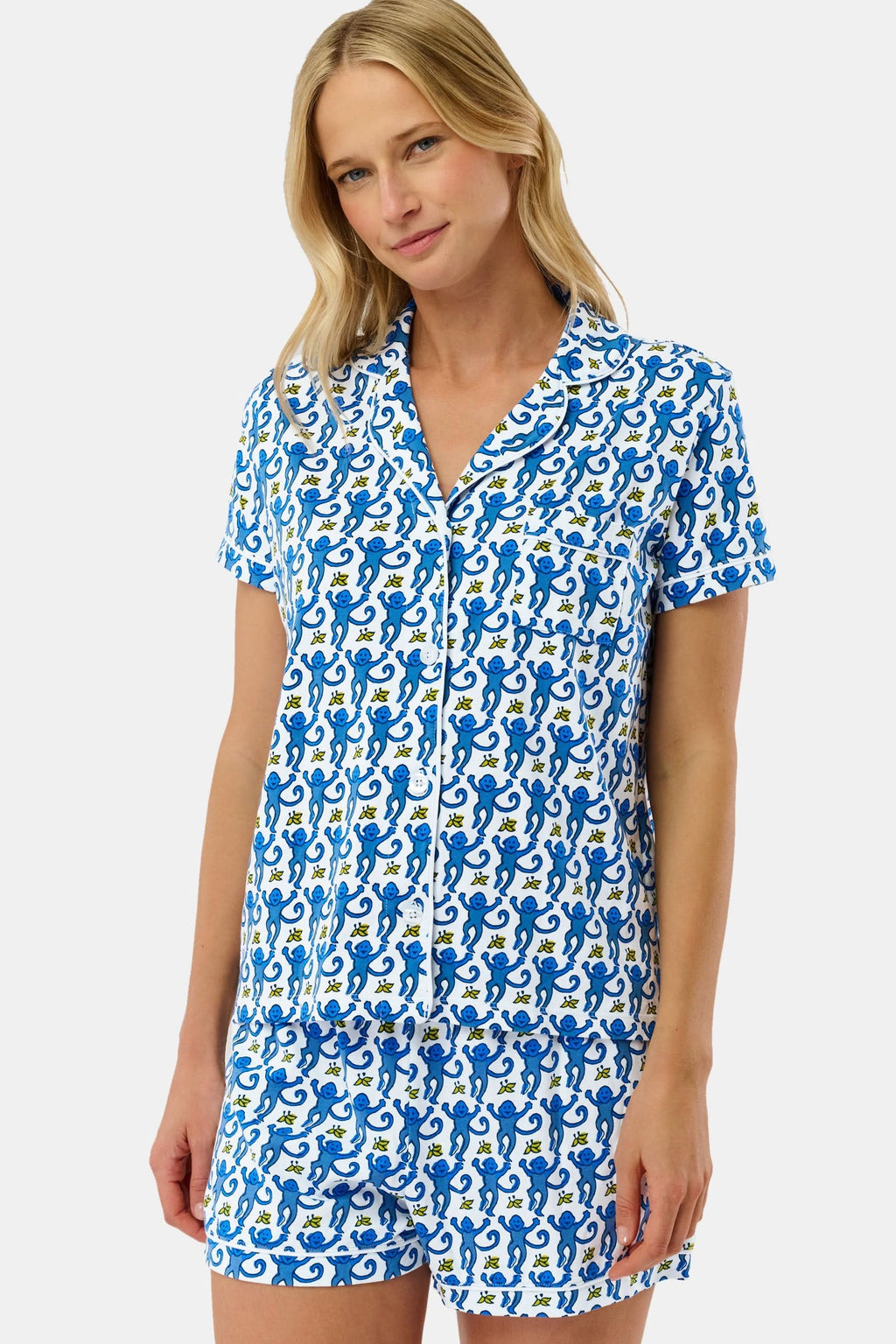 Monkey Polo Pajamas | Roller Rabbit Monkey Polo Pajamas | Roller Rabbit