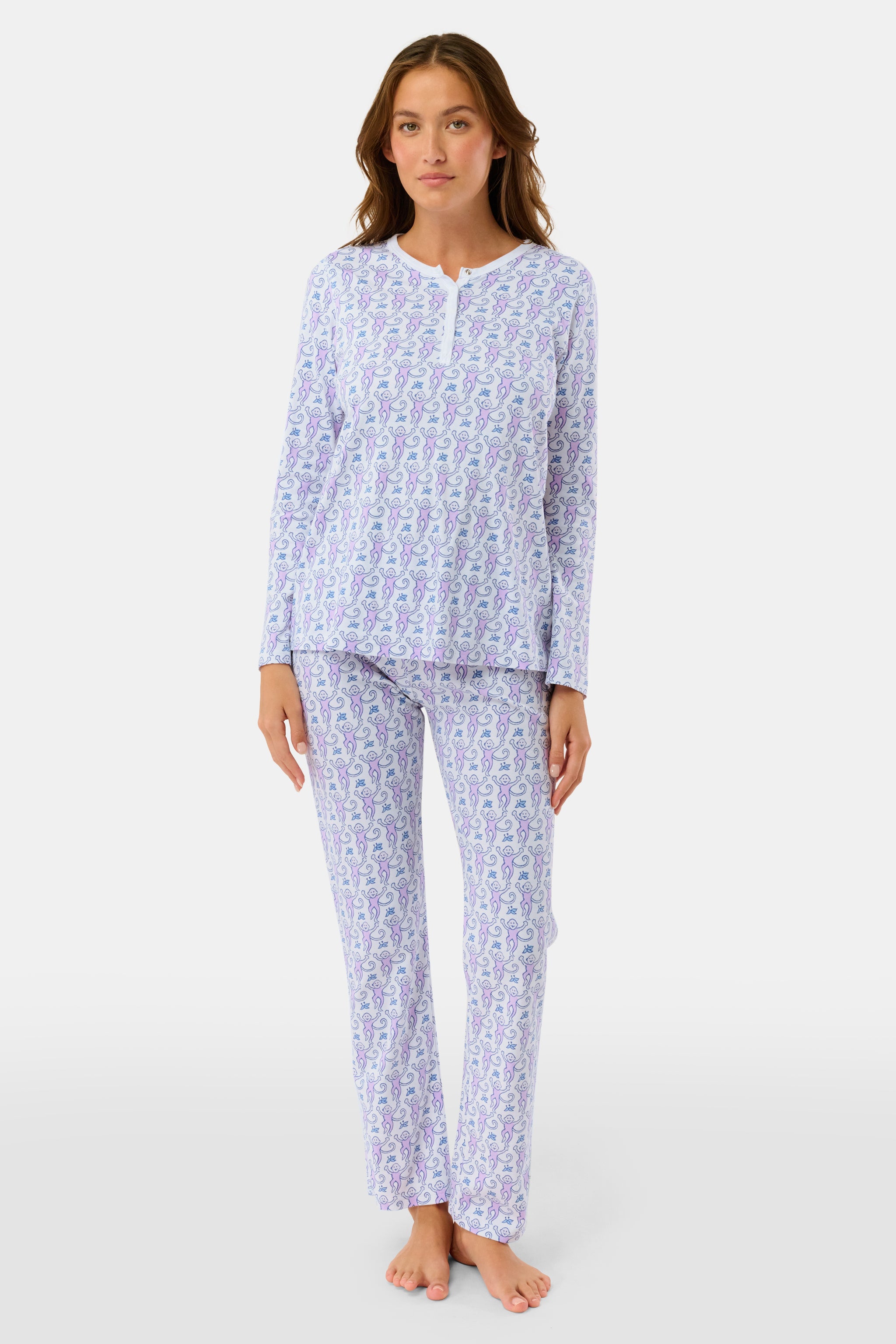 Roller Rabbit Monkey Pajamas