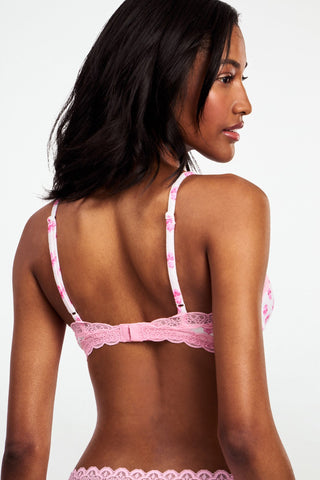 Ditsy Daisy Pointelle Jane Bralette