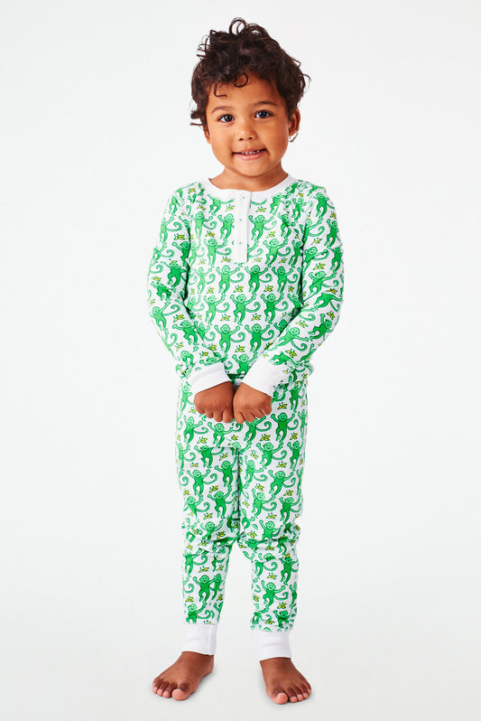 Roller Rabbit Kids Emerald Monkey Pajamas view 1