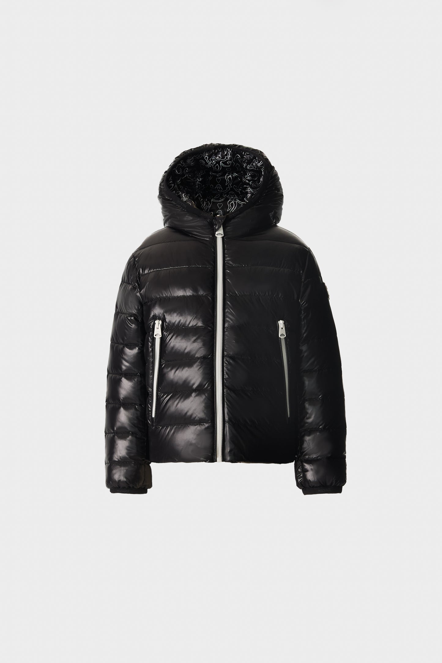 Kids Mackage Monkey Reversible Puffer view 2