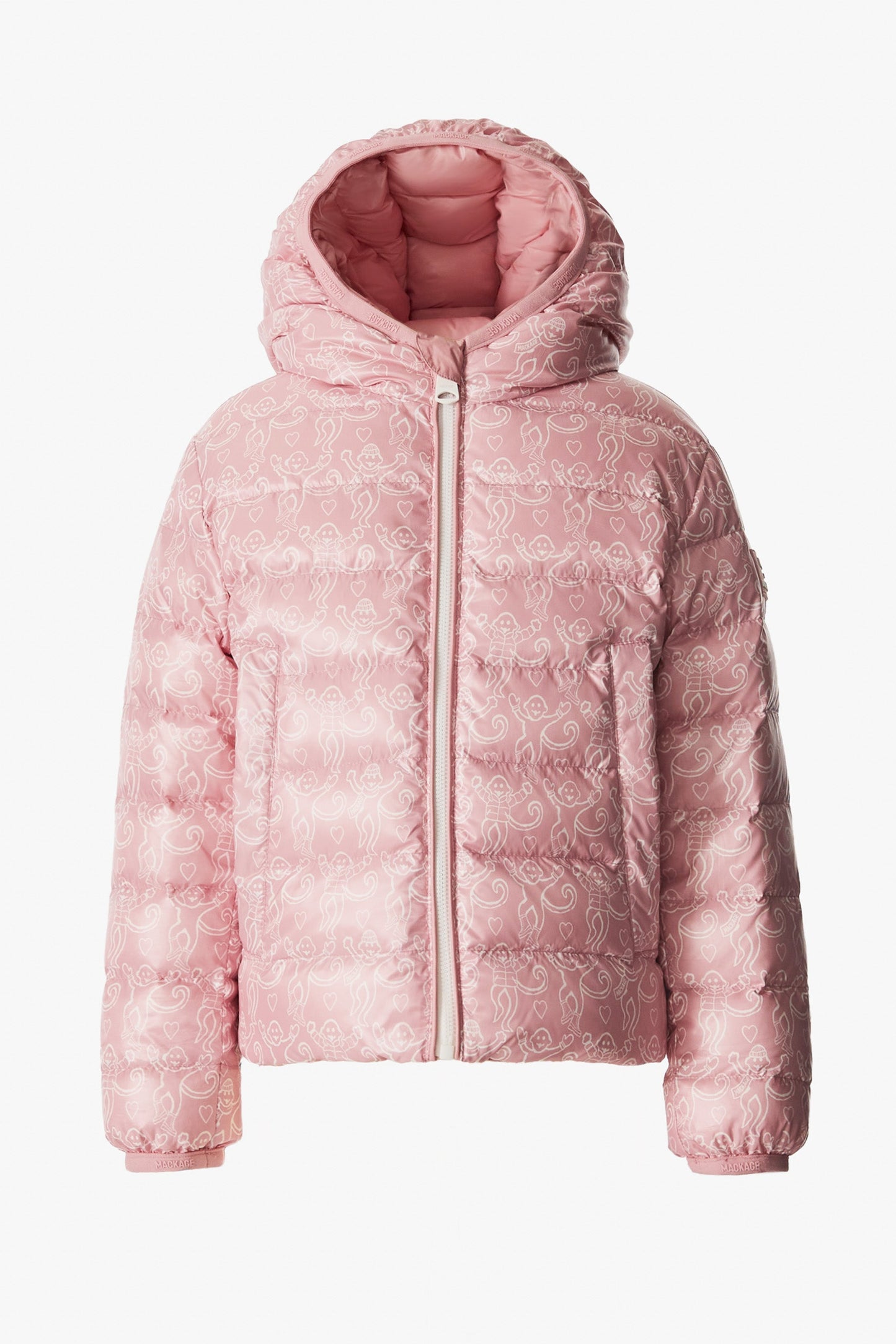 Kids Mackage Monkey Reversible Puffer view 2
