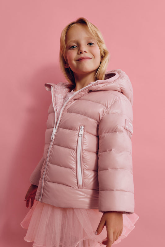 Kids Mackage Monkey Reversible Puffer view 1