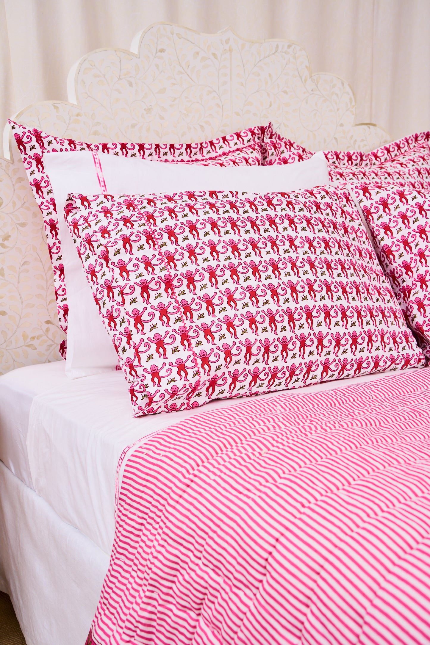 Monkey Pillowcase Set view 6