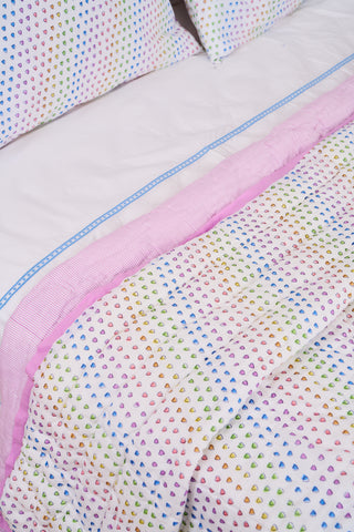 Disco Hearts Quilt