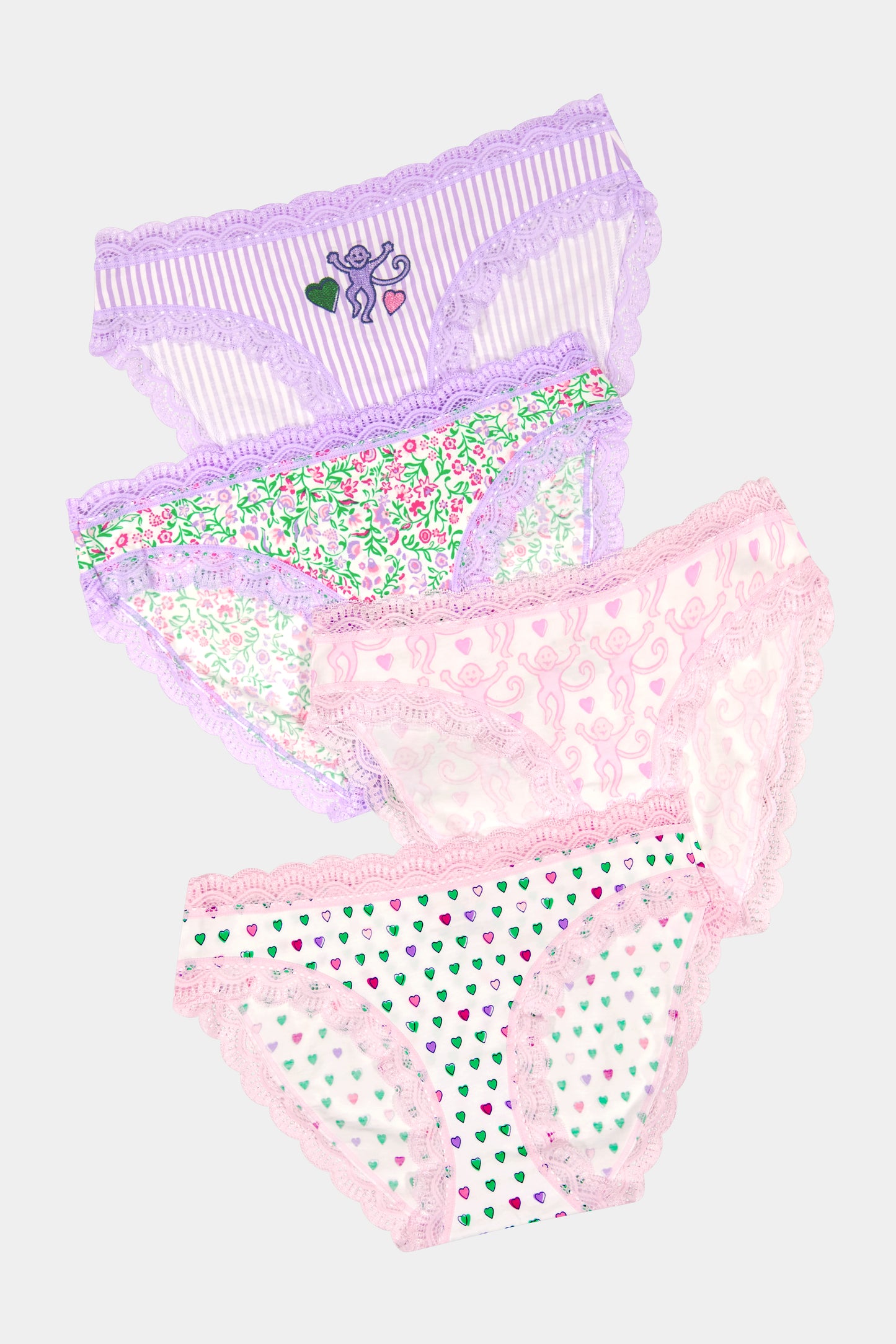 Roller Rabbit Mixed Icon Bikini 4 Pack view 7