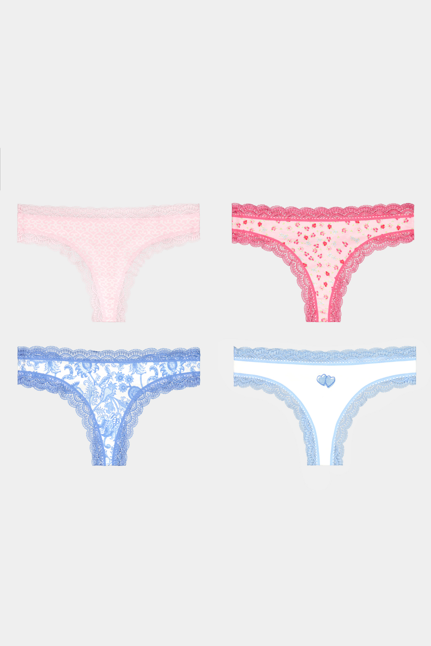 Pastel Core Thong 4 Pack view 1