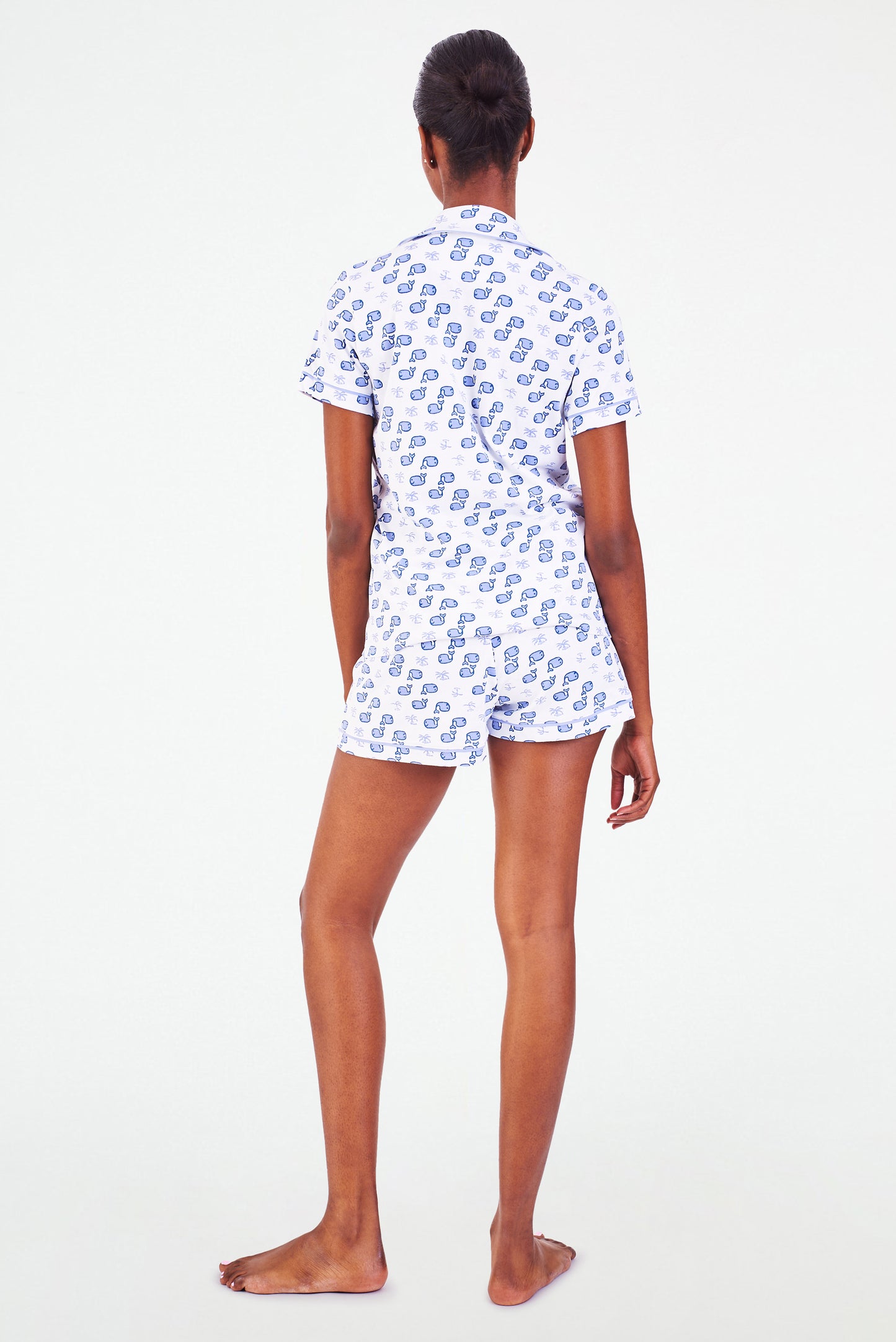 Roller Rabbit Blue Moby Polo Pajamas view 6