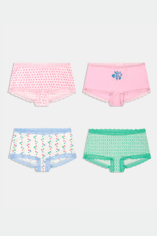 Icons Boyshort 4 Pack view 1