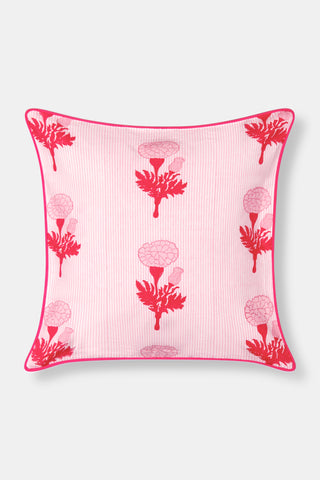 Roller Rabbit Pink Marigold Stripe Decorative Pillow