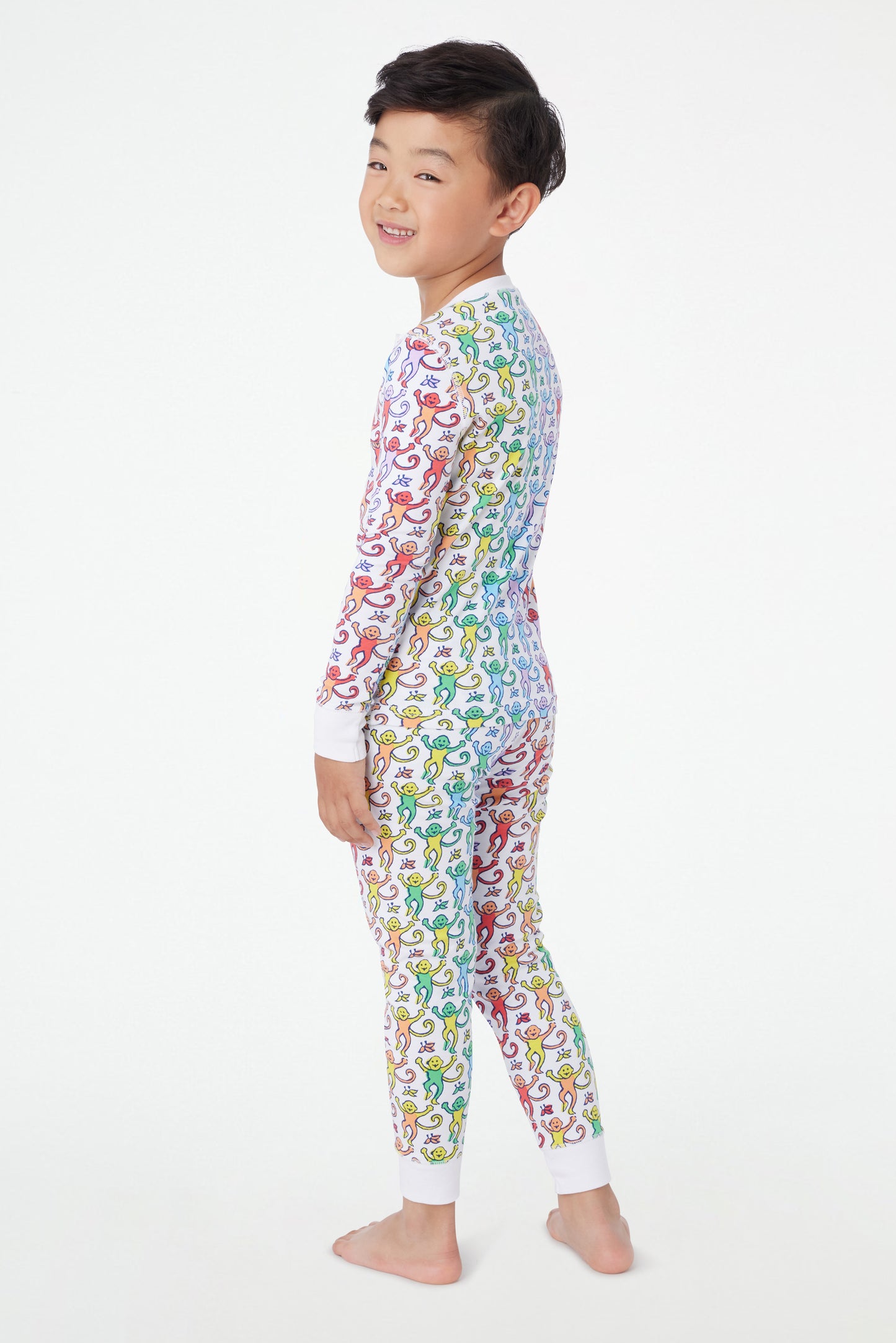 Roller Rabbit Kids Disco Monkey Pajamas view 3
