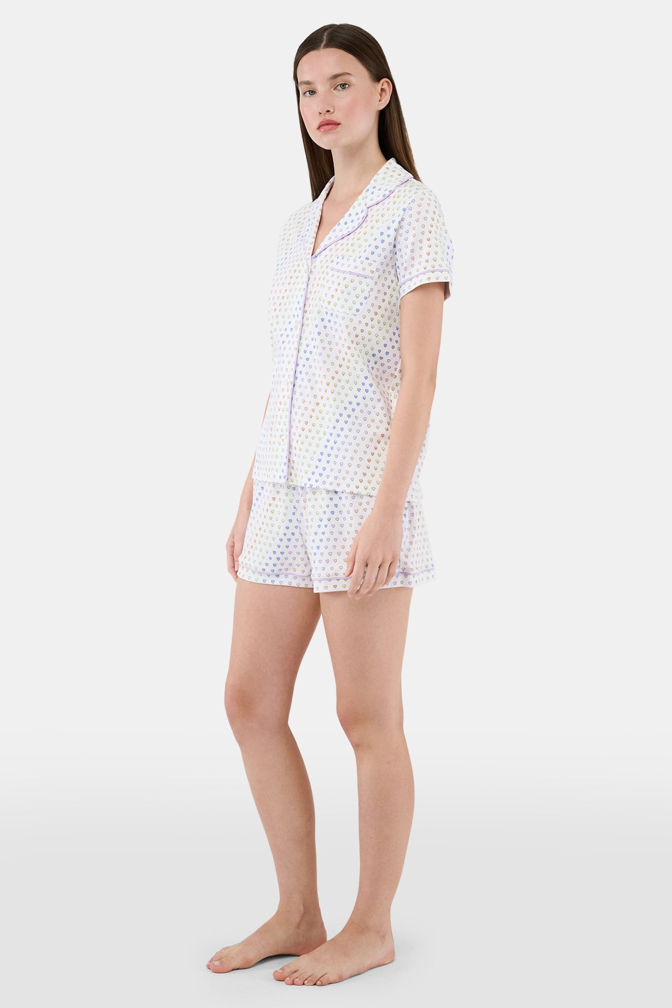 Roller Rabbit Disco Hearts Polo Pajamas view 5