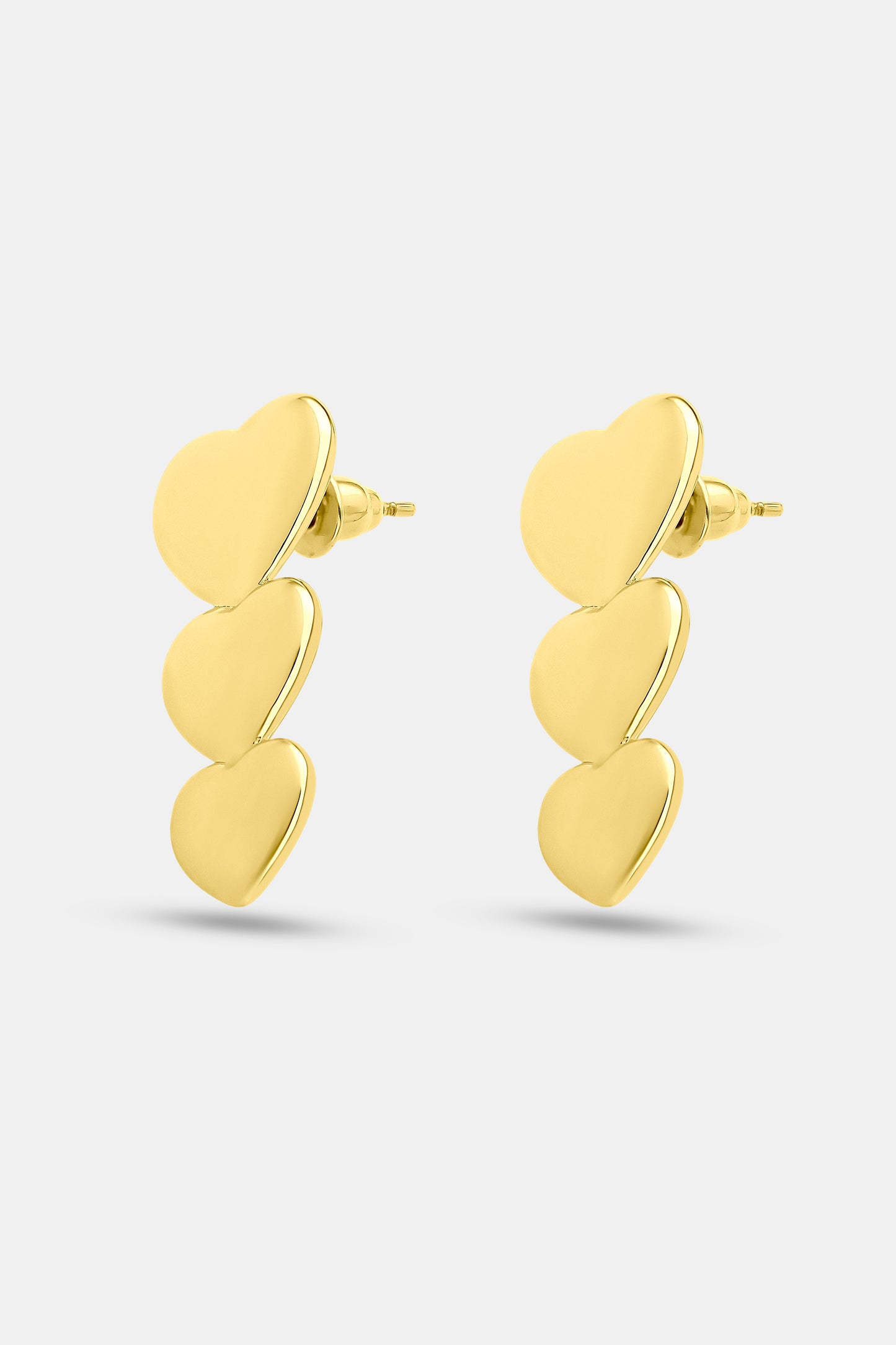 Leona Heart Earrings view 2