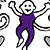 PURPLE/SILVER