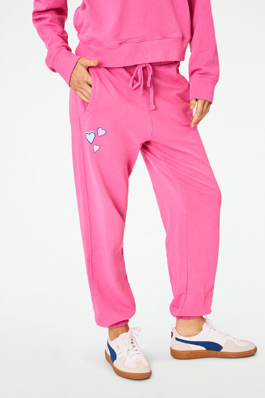 Roller Rabbit Berry Monkey Love Sweatpants view 1