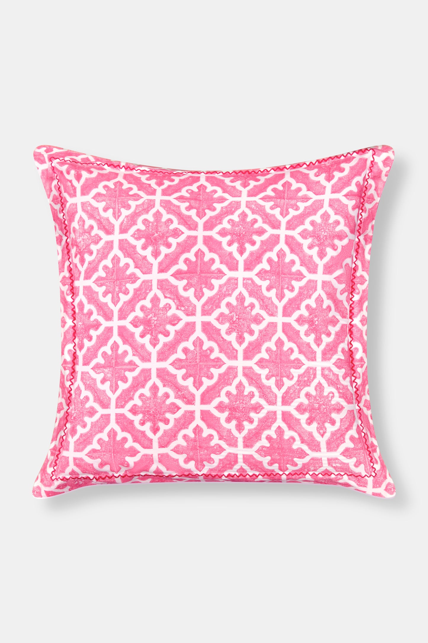 Roller Rabbit Red Monaco Pool Euro Pillowcase Set view 3