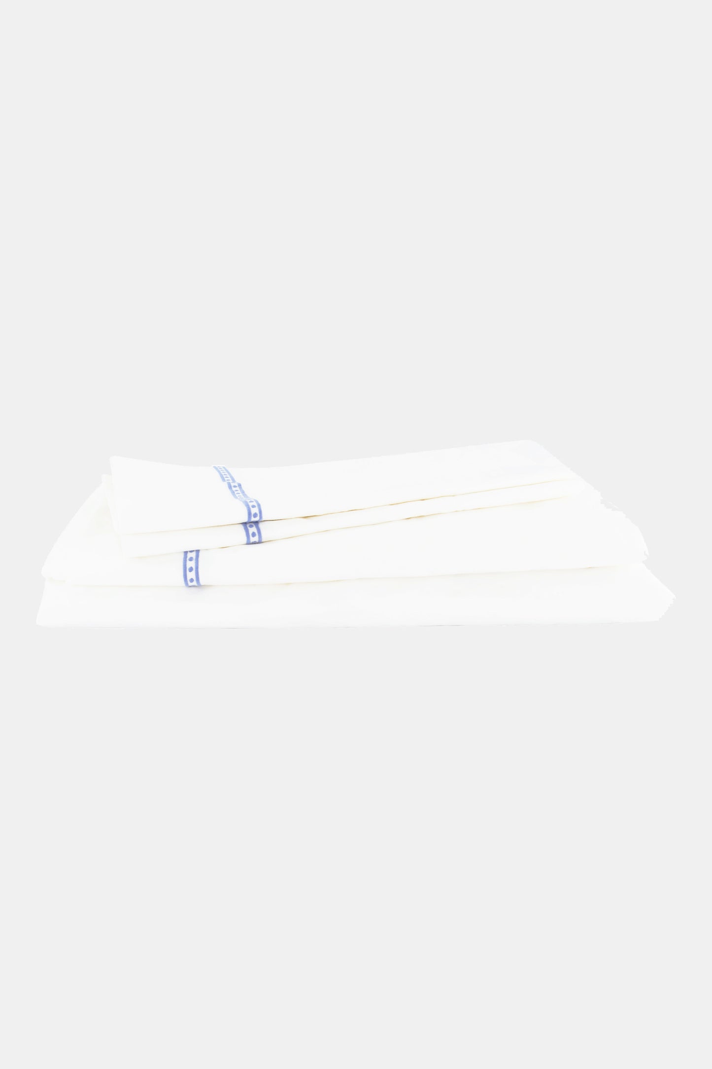 Roller Rabbit Francis Embroidered Blue Sheet Set view 2