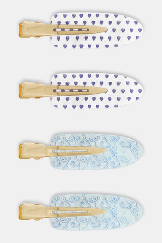 Hearts/Monkeys Makeup Clips