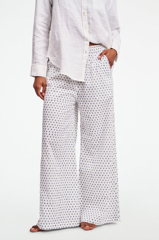 Roller Rabbit Blue Hearts Kaylee Pant view 1