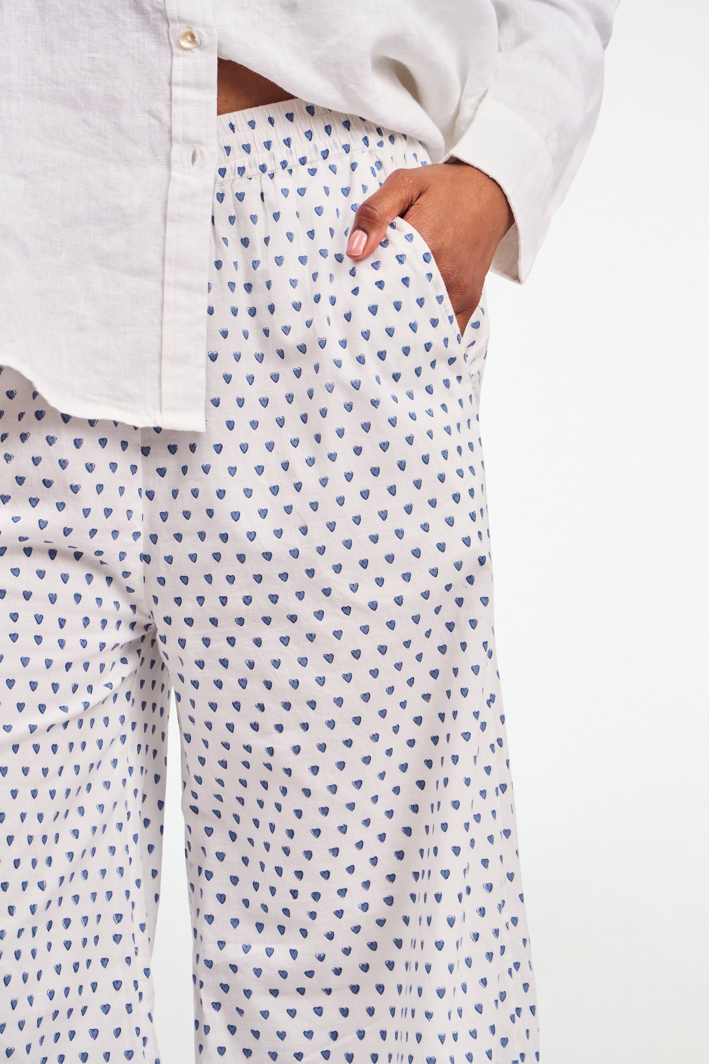 Roller Rabbit Blue Hearts Kaylee Pant view 3