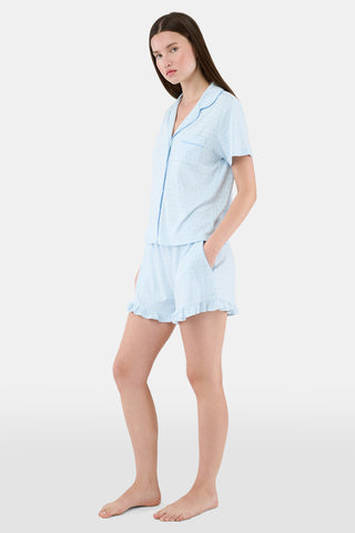 Hearts Tonal Wyatt Polo Pajamas