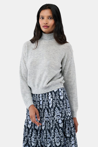 ROLLER RABBIT GREY HEATHER SEQUINS FELICE SWEATER