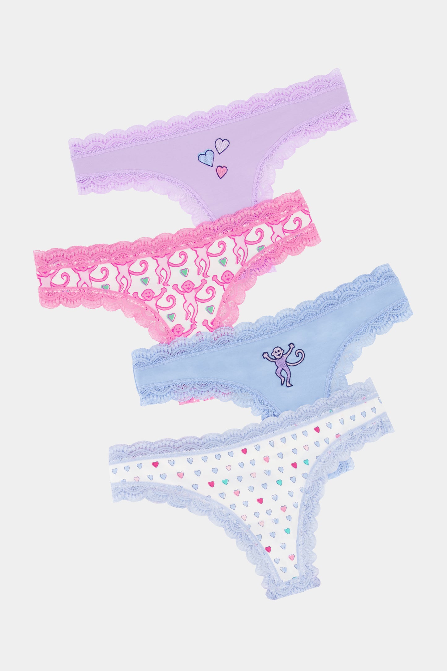 Roller Rabbit Icon Thong 4 Pack view 1