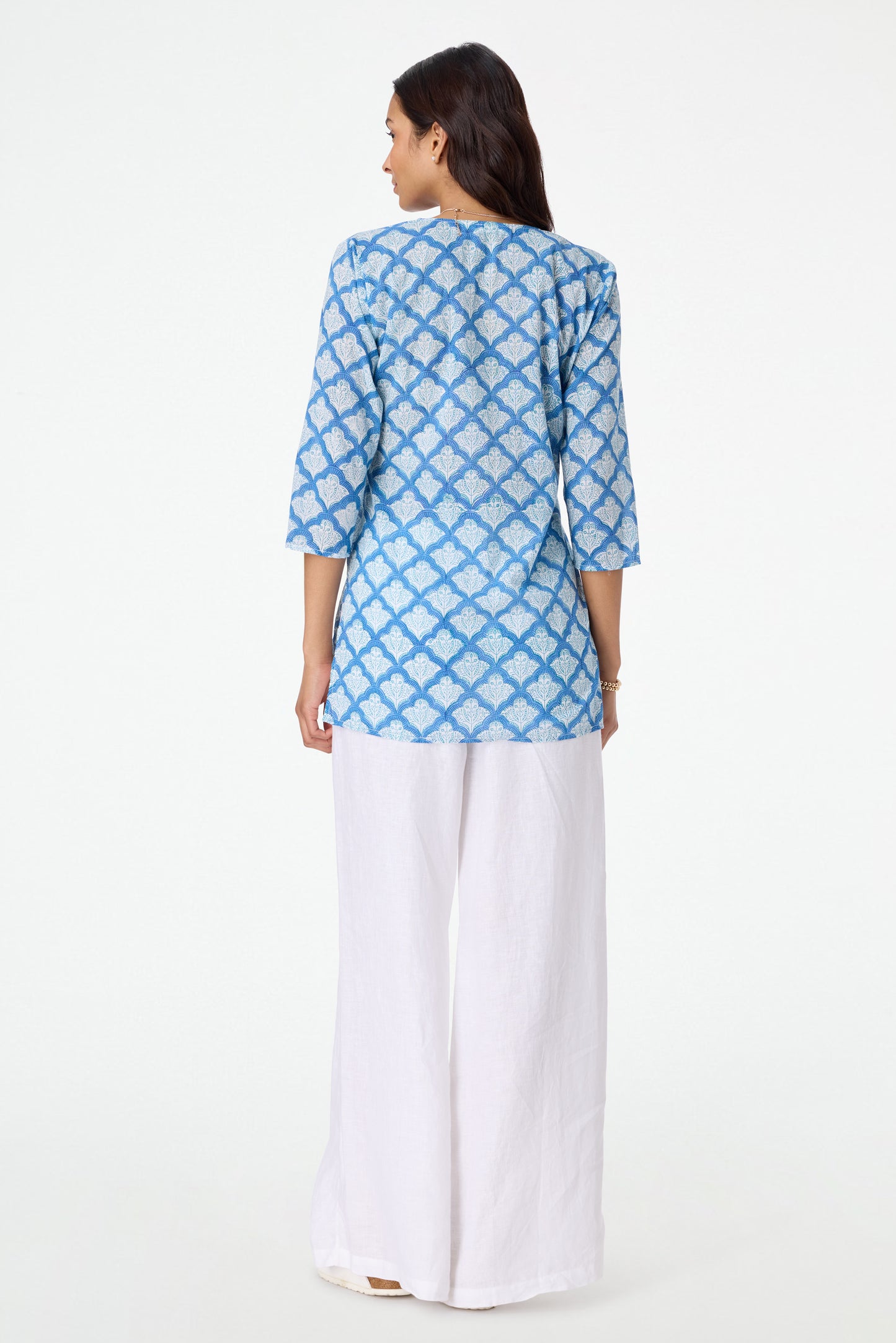 Roller Rabbit Blue Jemina Kurta