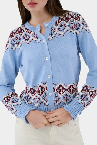 Jemina Fairisle Rosella Cardigan