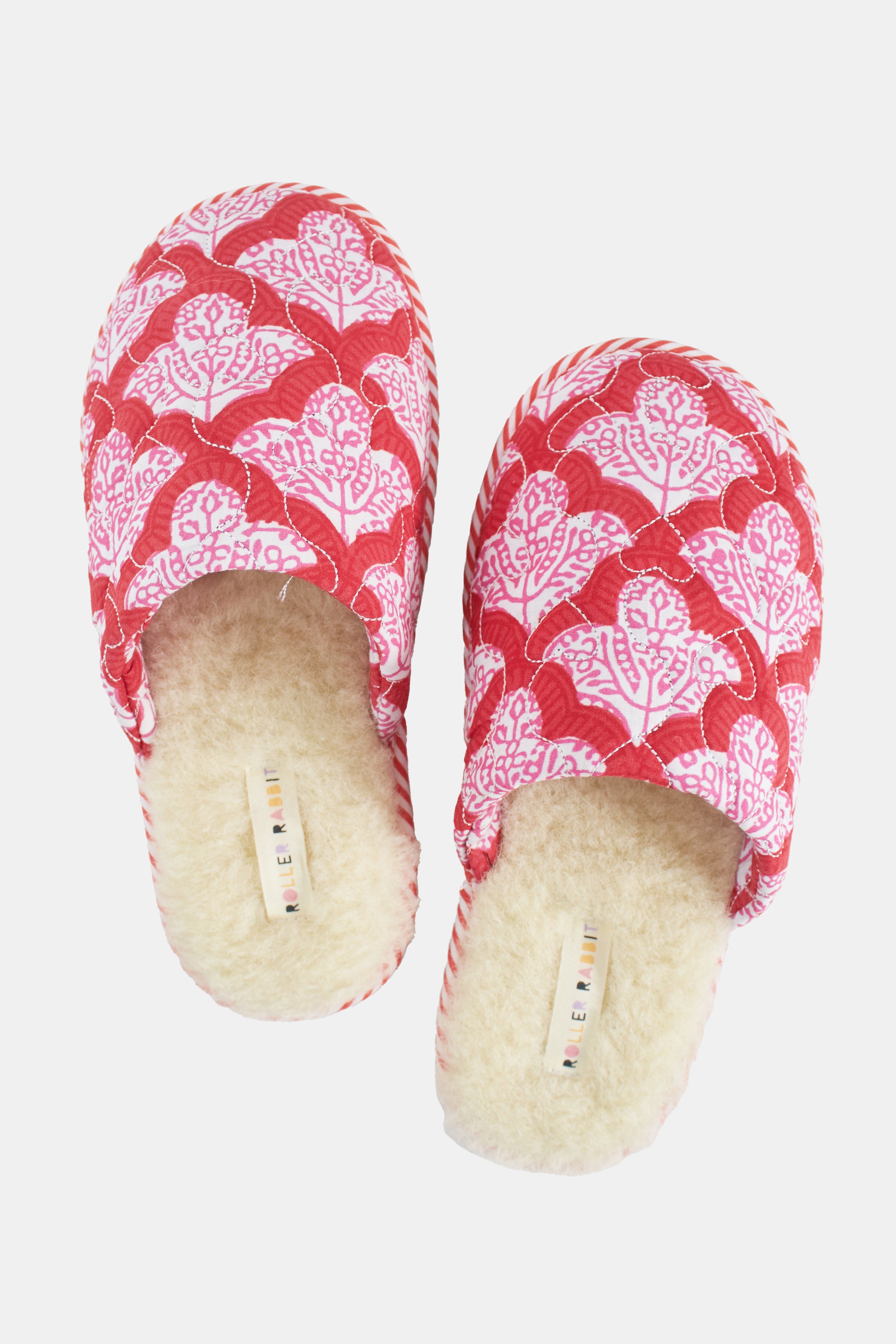 LV Mink Slippers - Pink