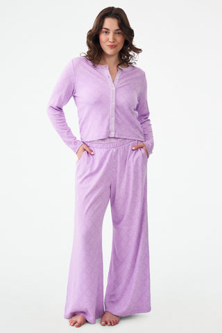 Roller Rabbit Jemina Nessa Cardigan Lavender