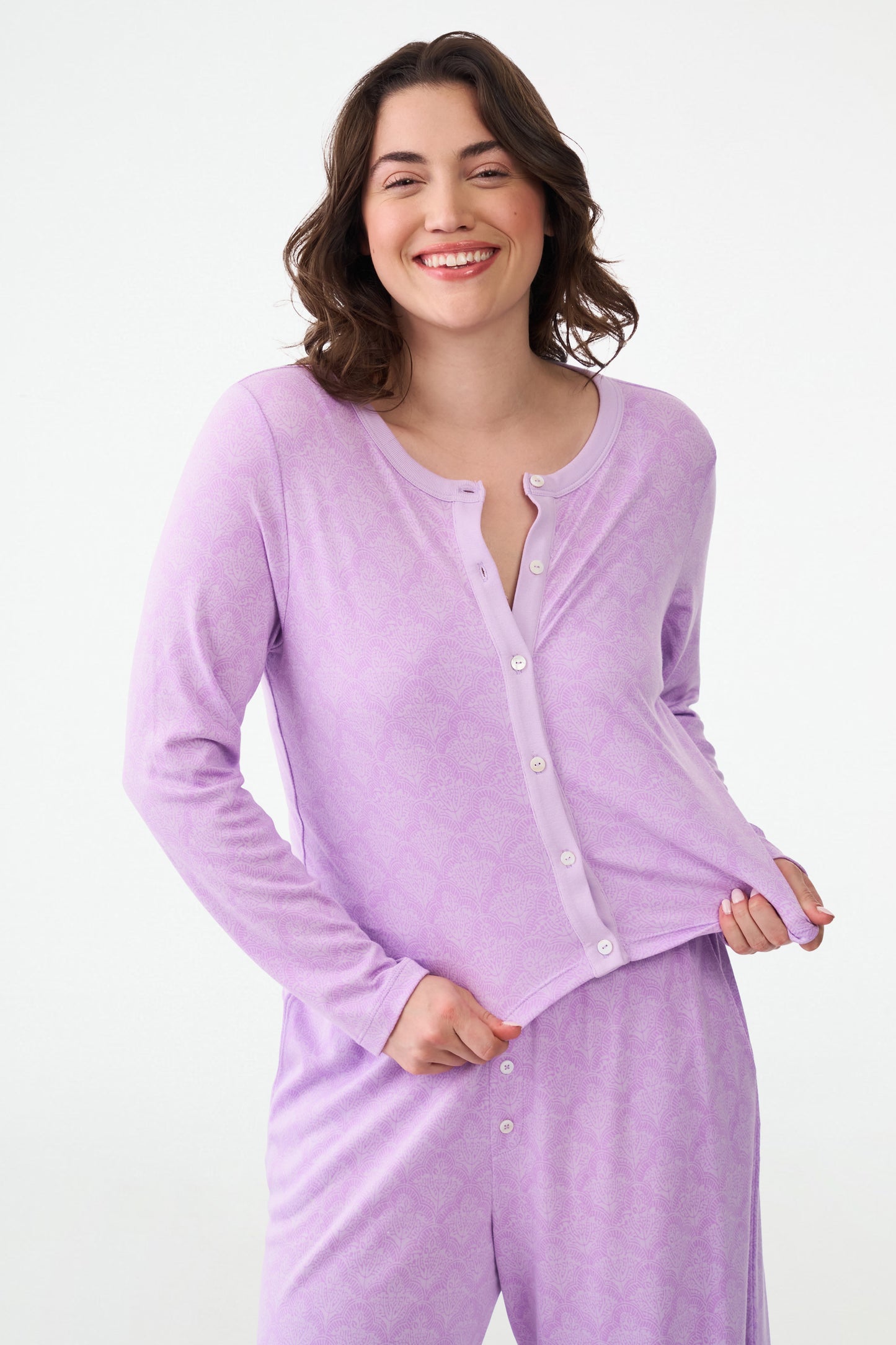 Roller Rabbit Jemina Nessa Cardigan Lavender view 5