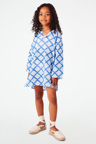 Roller Rabbit Kids Blue Jemina Kurta