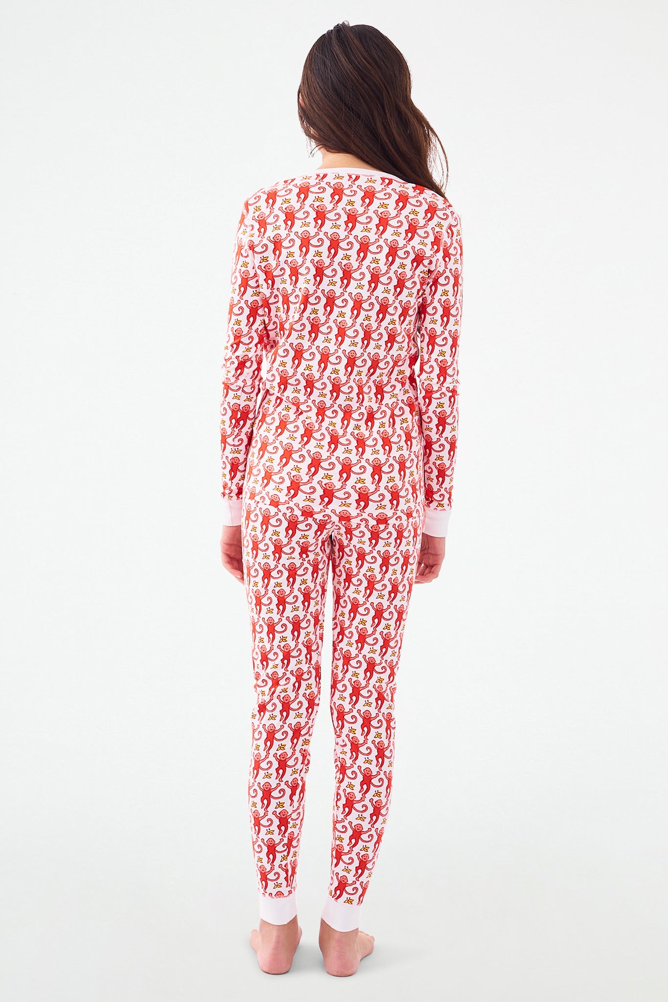 Kids Monkey Pajamas view 7