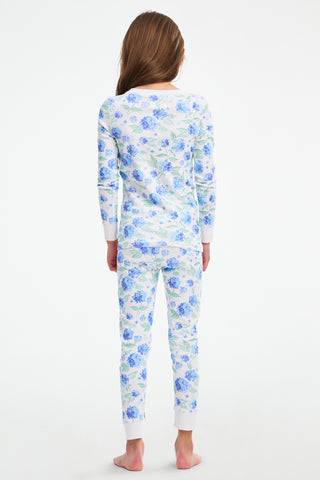 Kids Ditsy Hydrangea Pajamas