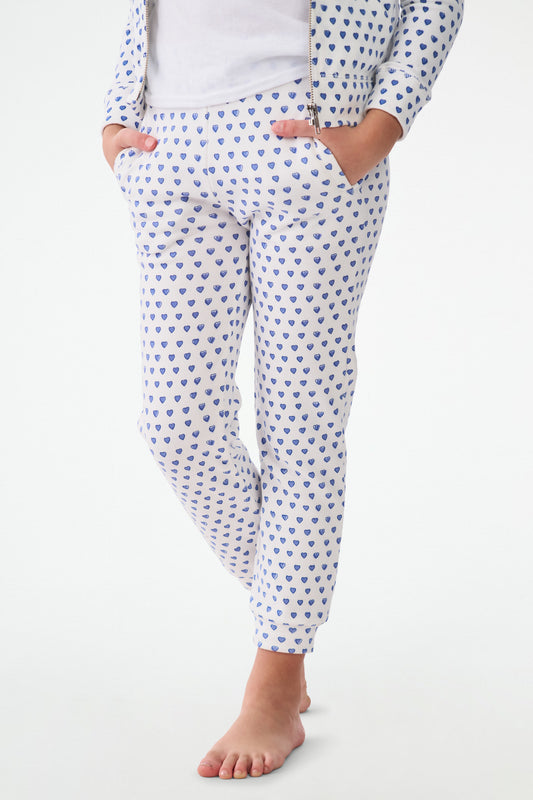 Kids Hearts Sweatpants view 1