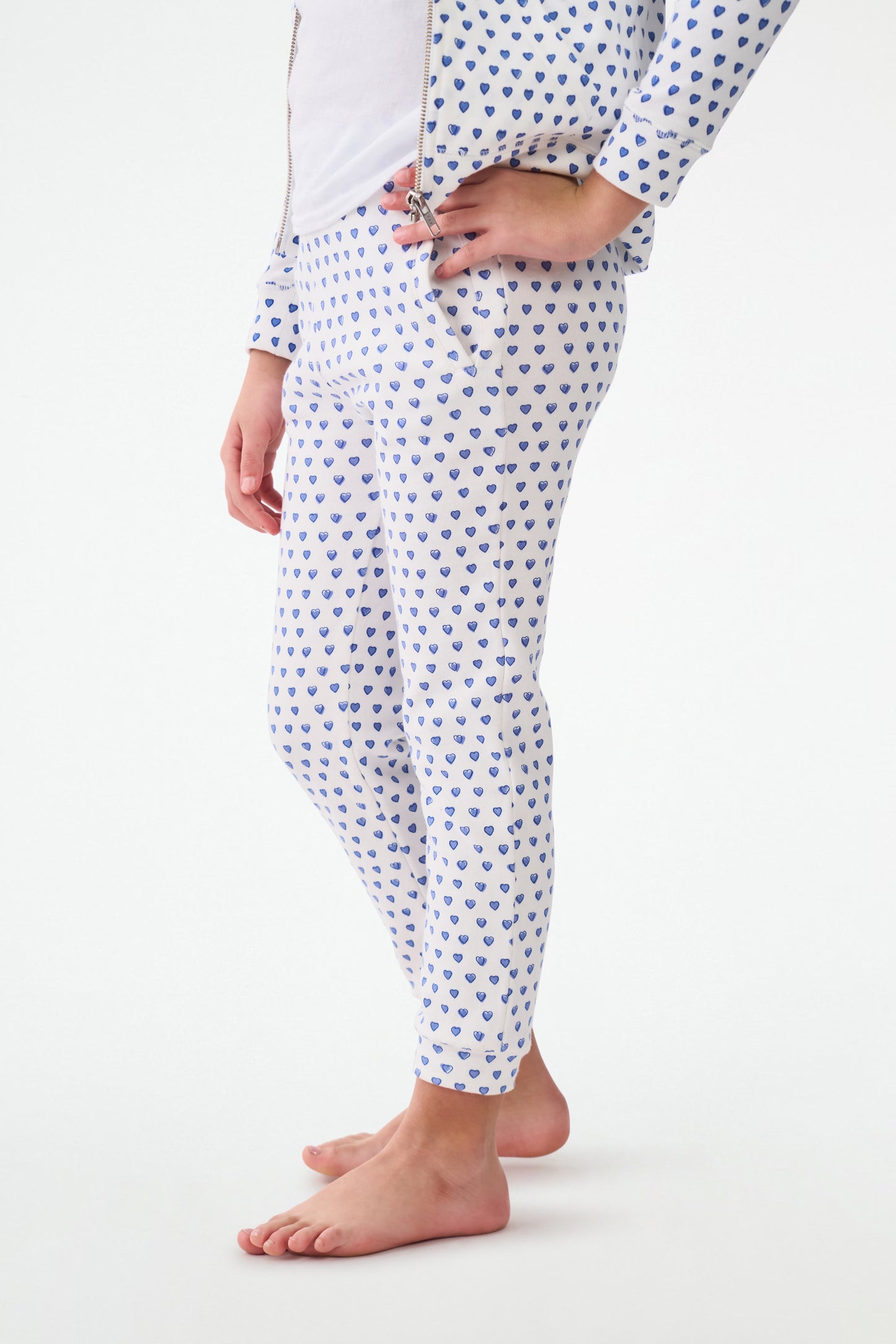 Kids Hearts Sweatpants view 5