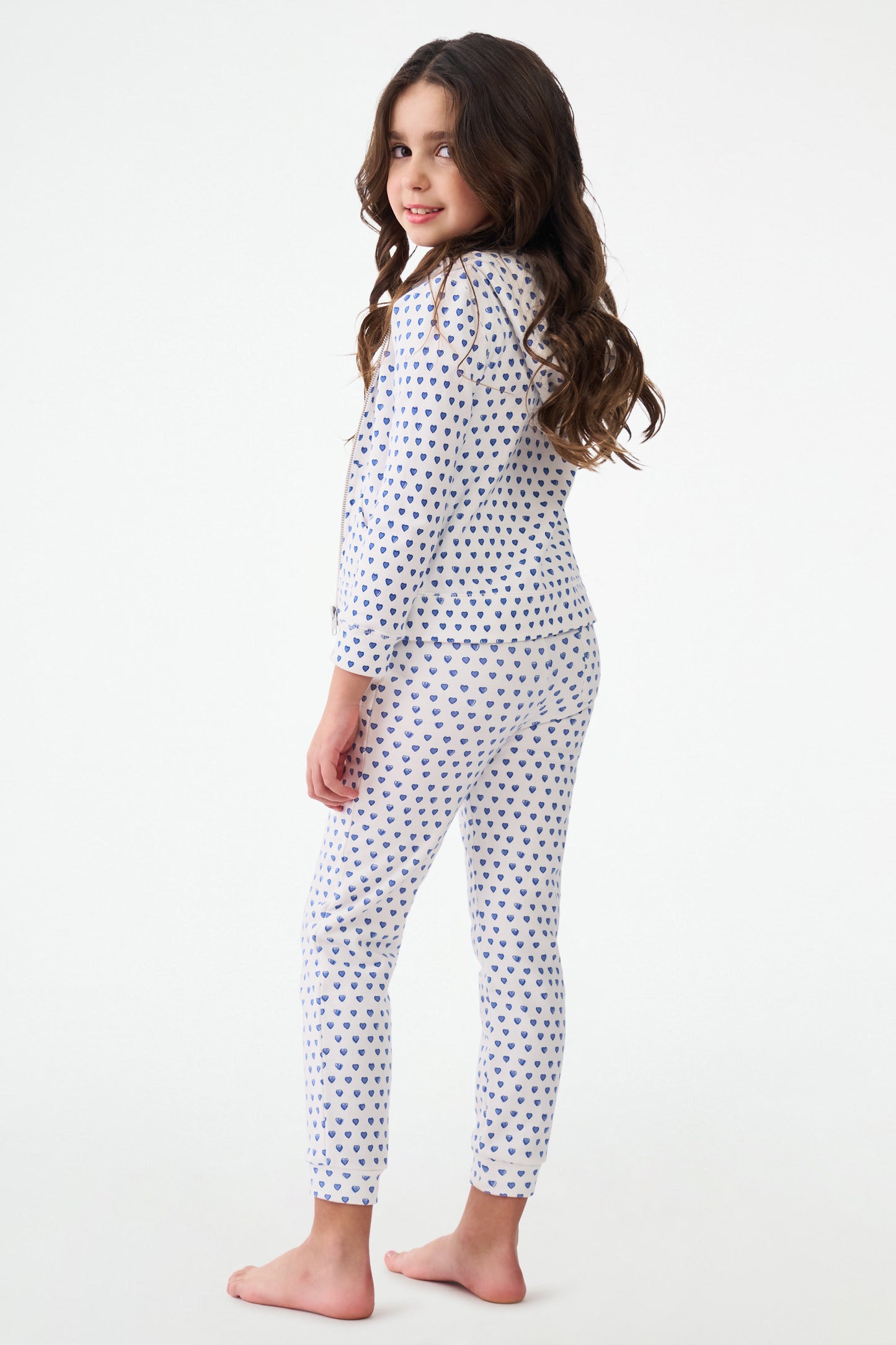 Kids Hearts Sweatpants view 4