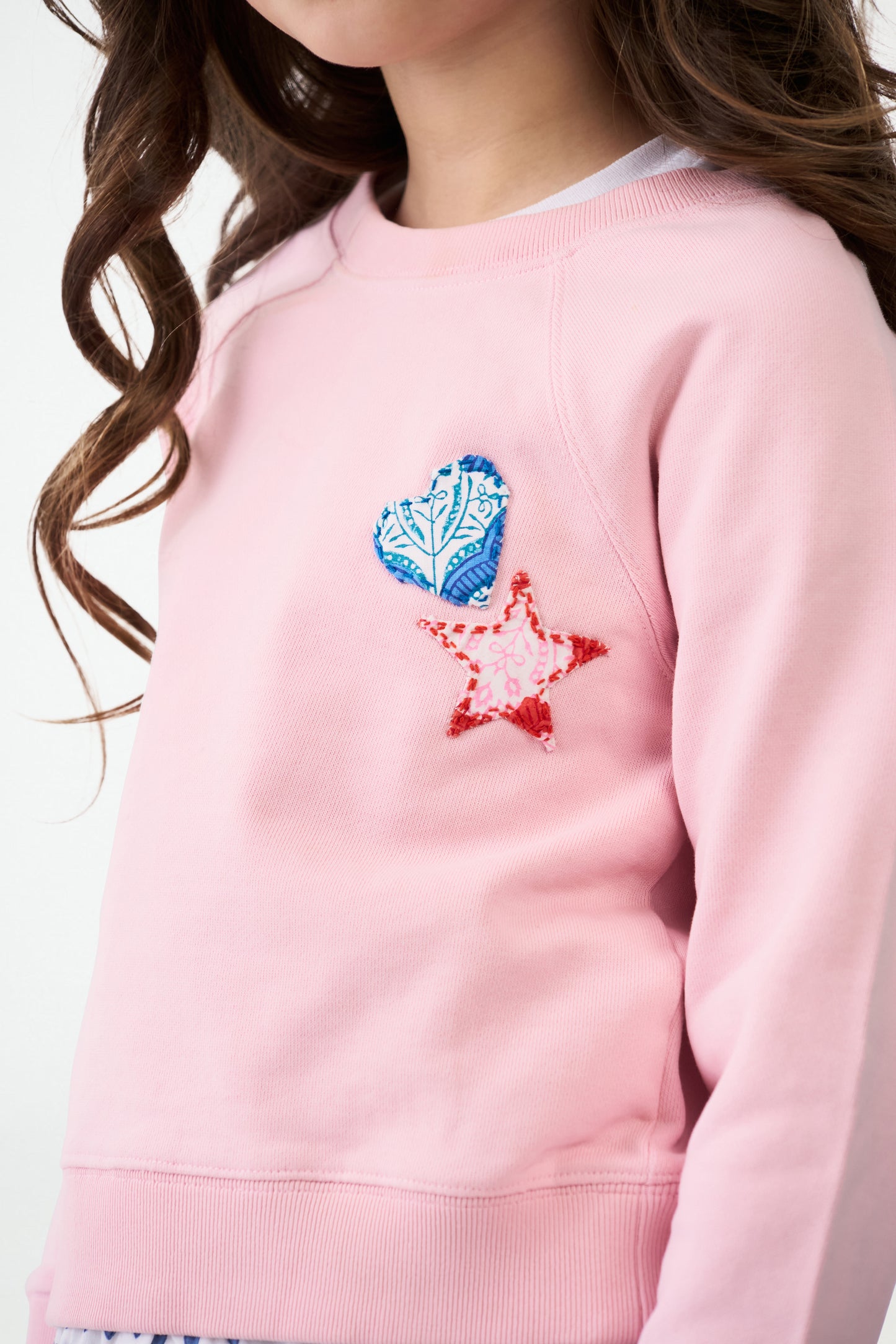 Kids Jemina Star Applique Crewneck view 2