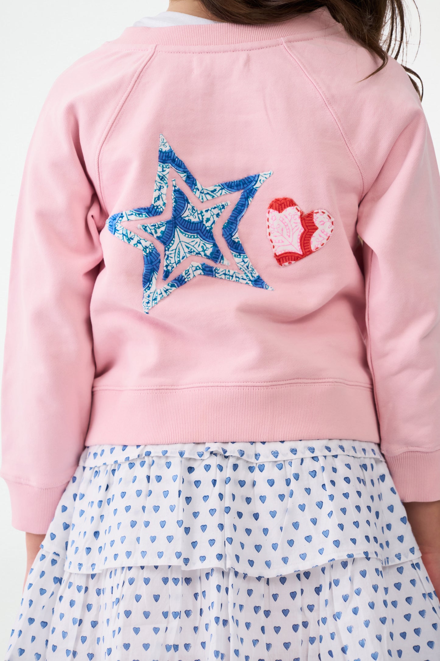 Kids Jemina Star Applique Crewneck view 5