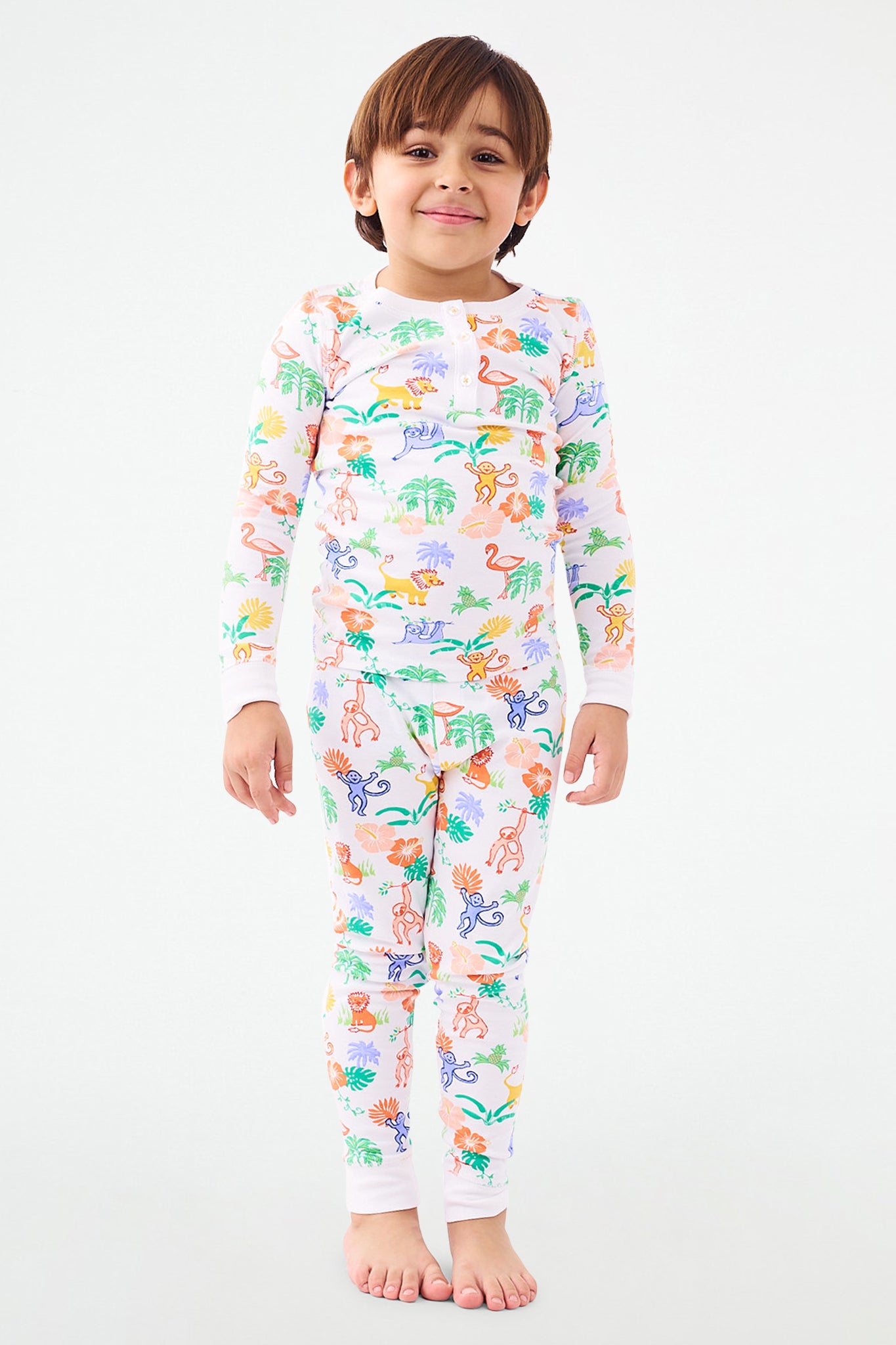 Kids Jungle Party Pajamas view 3