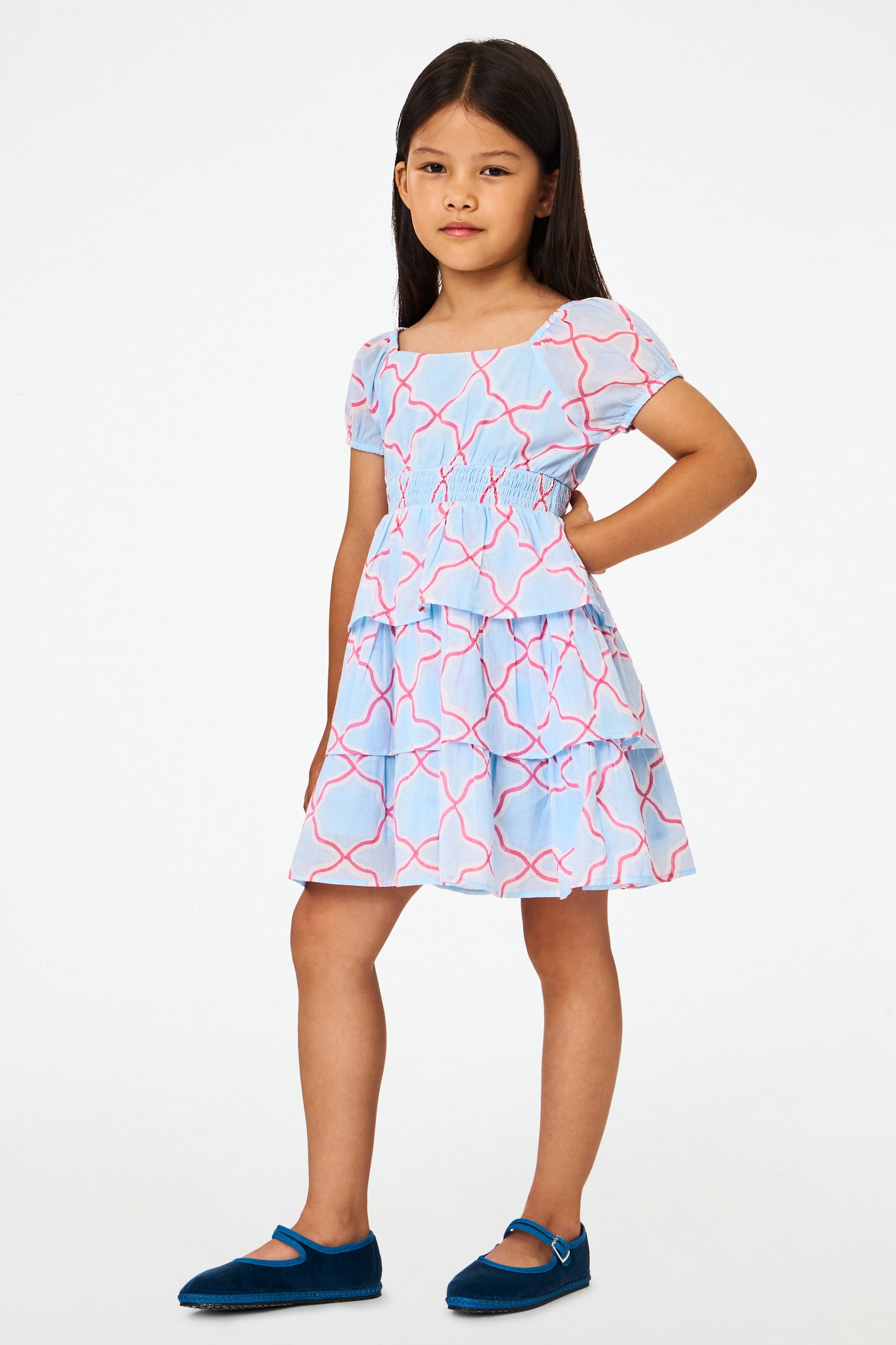 Kids Argan Rosebud Alana Dress view 4